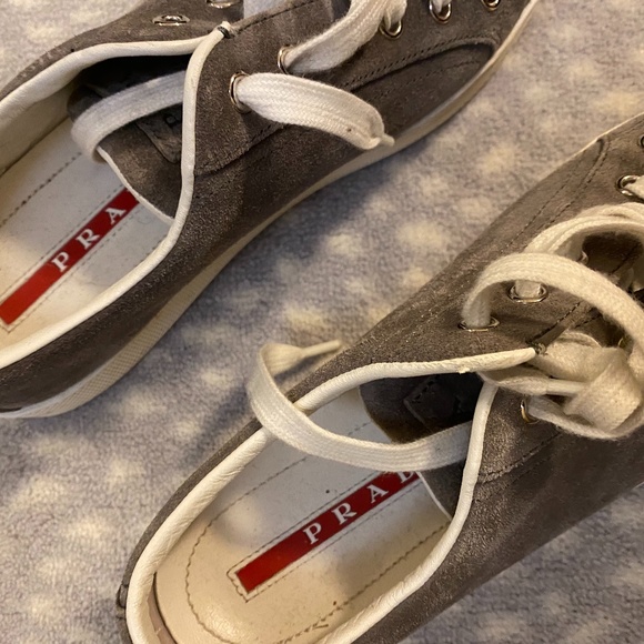 Prada Gray Sneakers - Picture 2 of 6